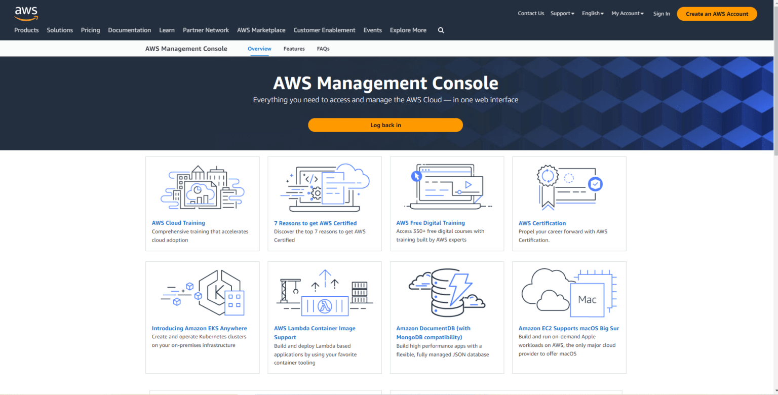 Buy AWS Account