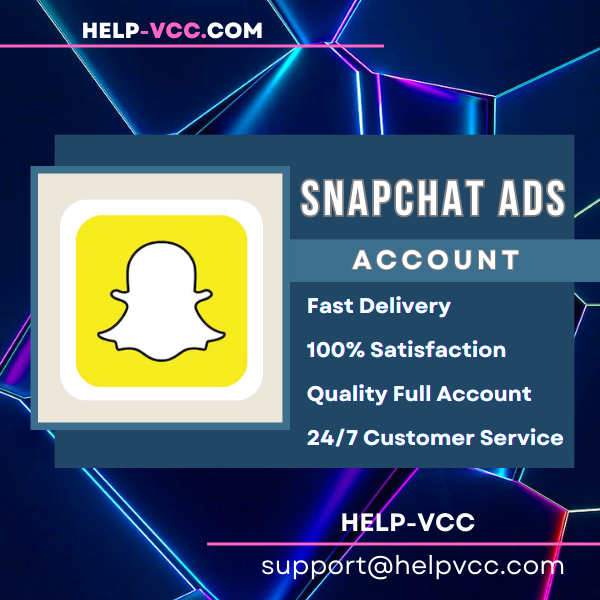 Buy Snapchat Ads Accounts